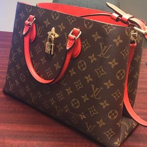 Louis Vuitton Flower Tote (Red)
